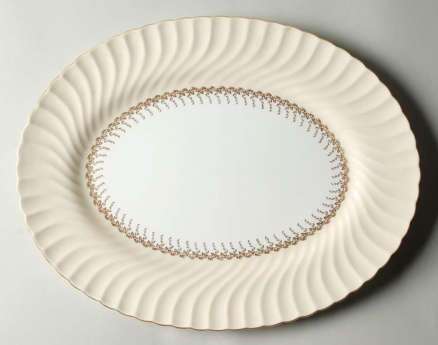 S443 15" Oval Serving Platter by Minton-1