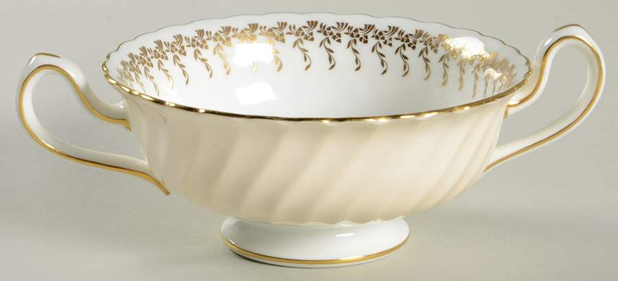 S443 Footed Cream Soup Bowl by Minton-1