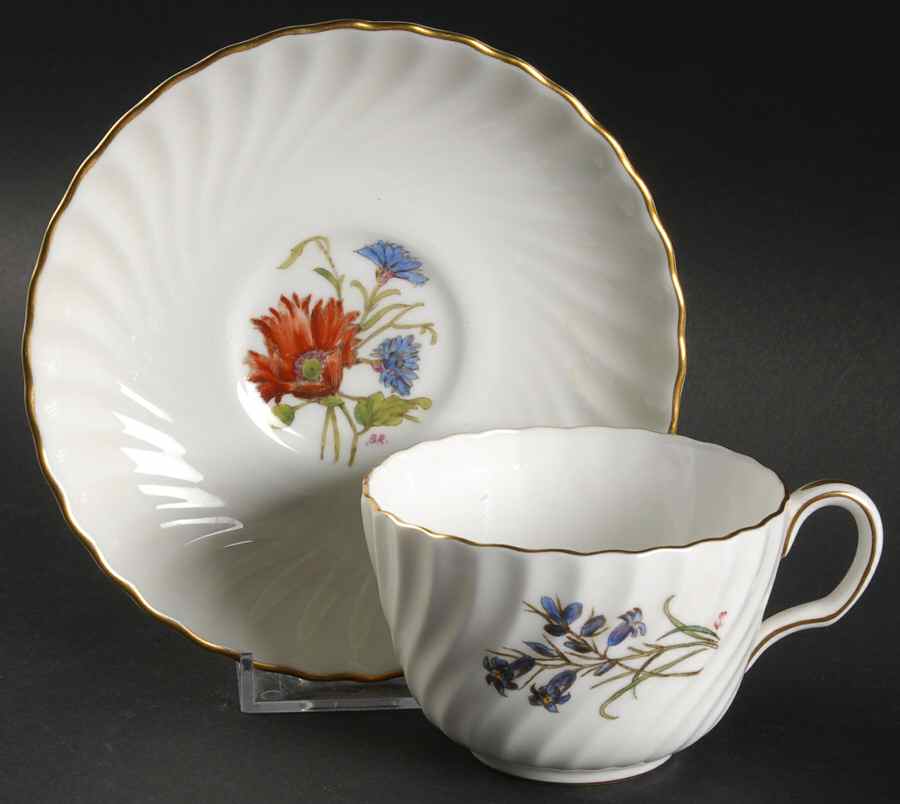 S500 Flat Cup & Saucer Set by Minton-1
