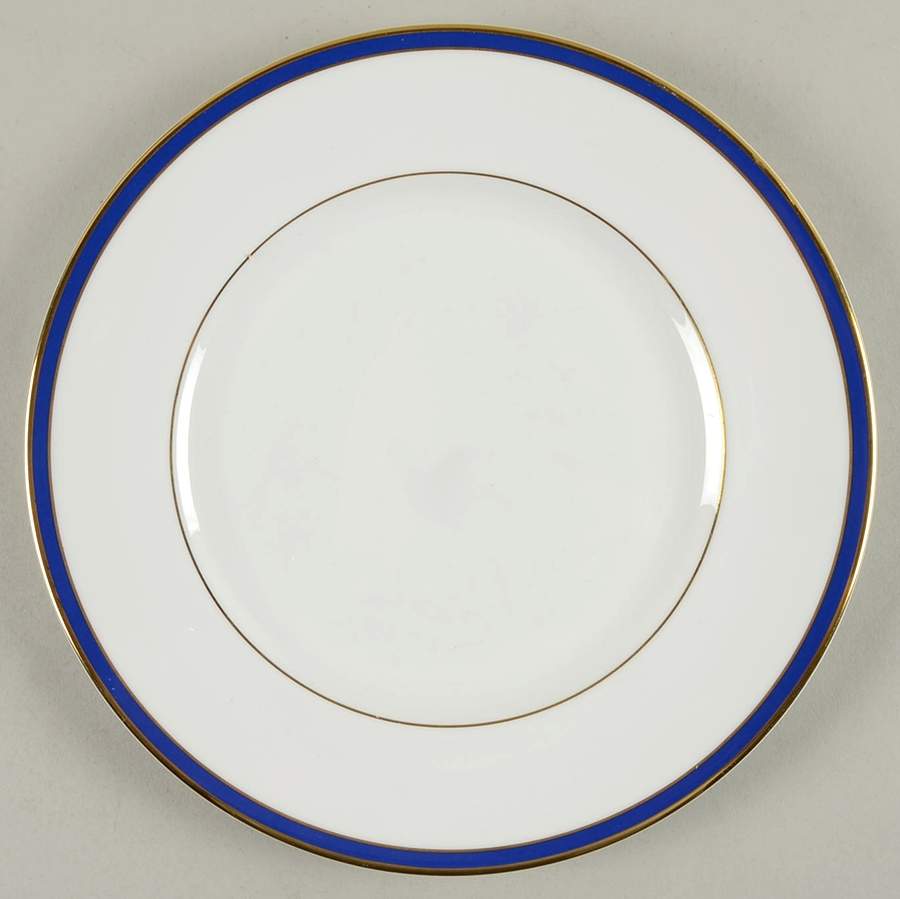 Saturn Cobalt Blue Dinner Plate by Minton-1
