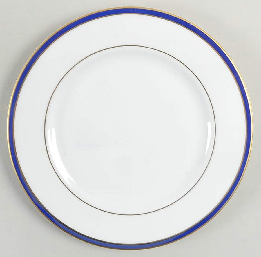 Saturn Cobalt Blue Luncheon Plate by Minton-1