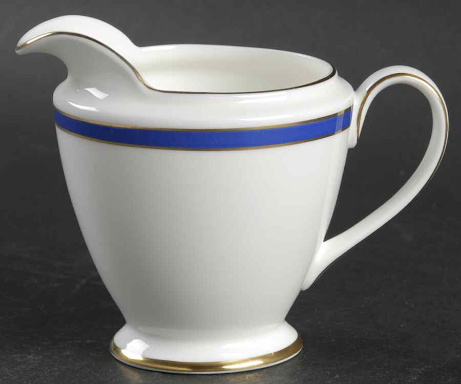 Saturn Cobalt Blue Mini Creamer by Minton-1