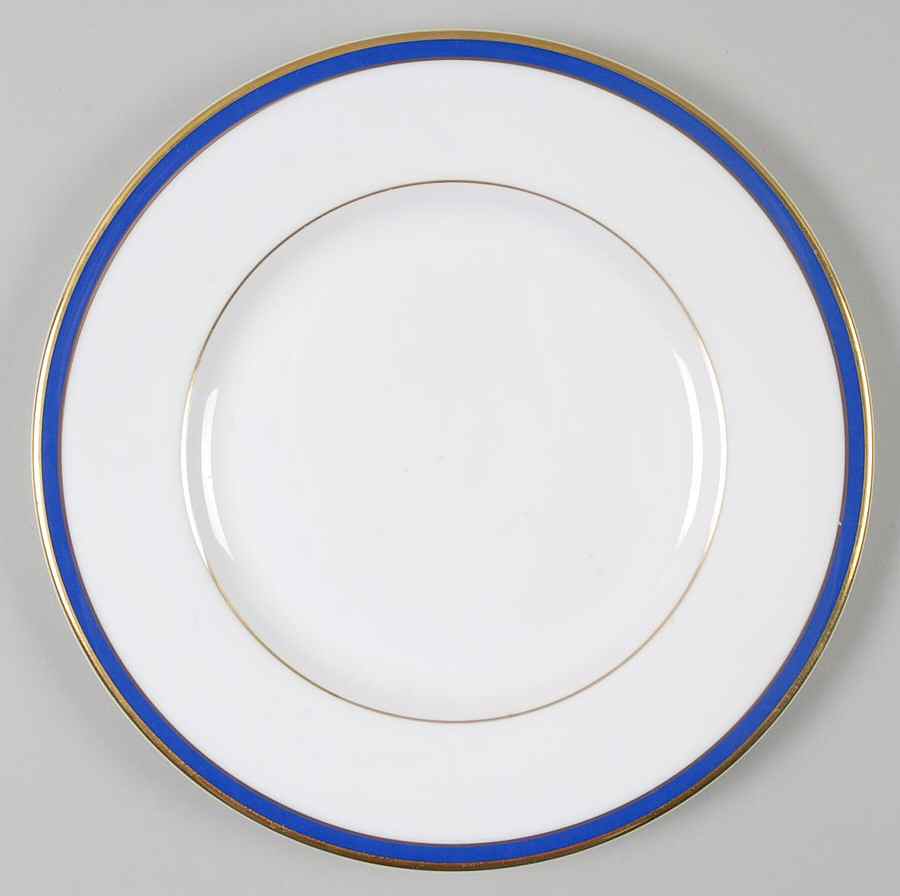 Saturn Cobalt Blue Salad Plate by Minton-1