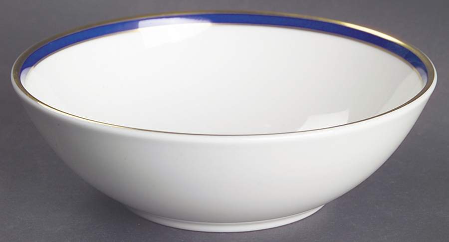 Saturn Cobalt Blue Fruit/Dessert (Sauce) Bowl by Minton-1
