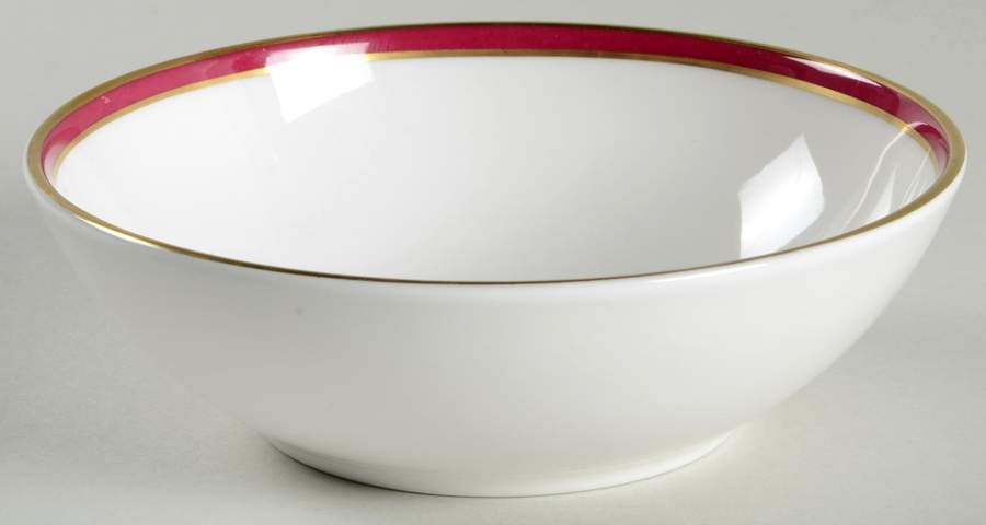 Saturn Ruby Crimson Fruit/Dessert (Sauce) Bowl by Minton-1