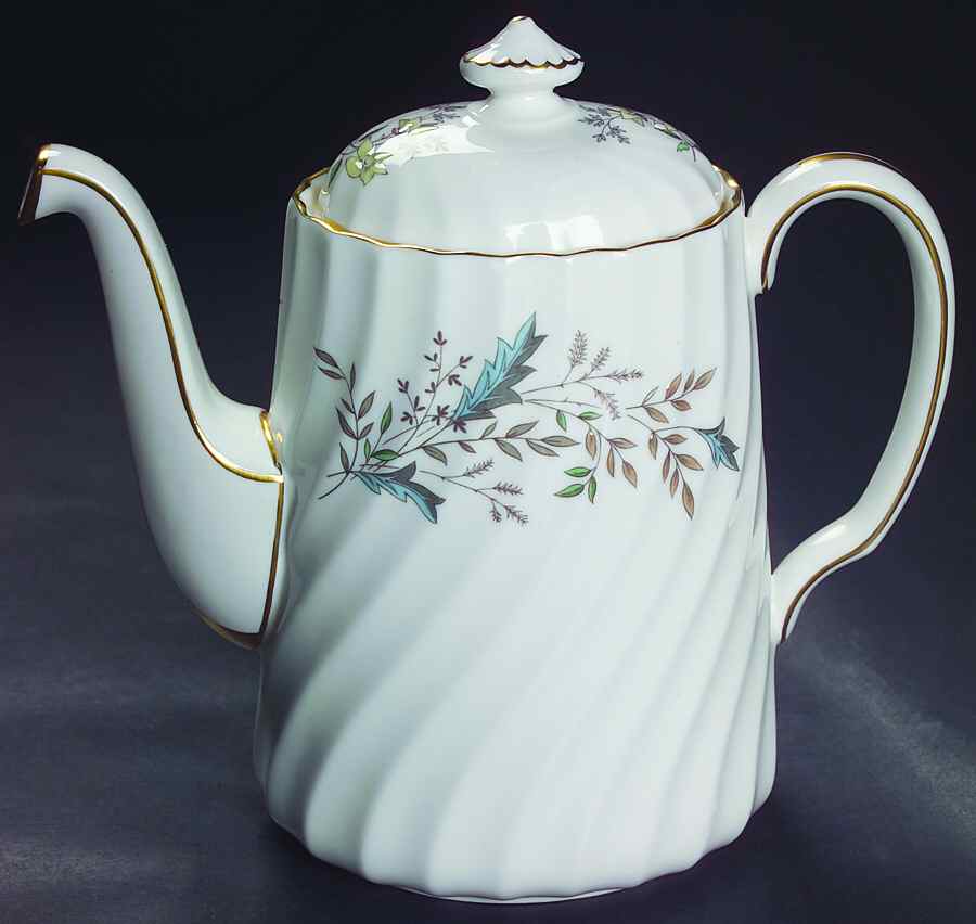 Seaforth Small Coffee Pot & Lid by Minton-1