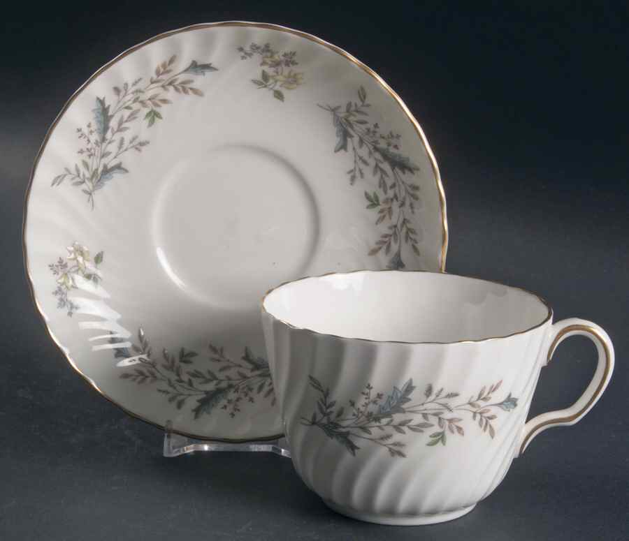 Seaforth Oversized Cup & Saucer Set by Minton-1