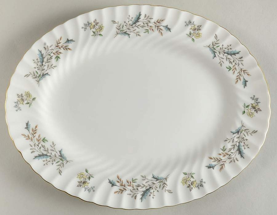 Seaforth 12" Oval Serving Platter by Minton-1