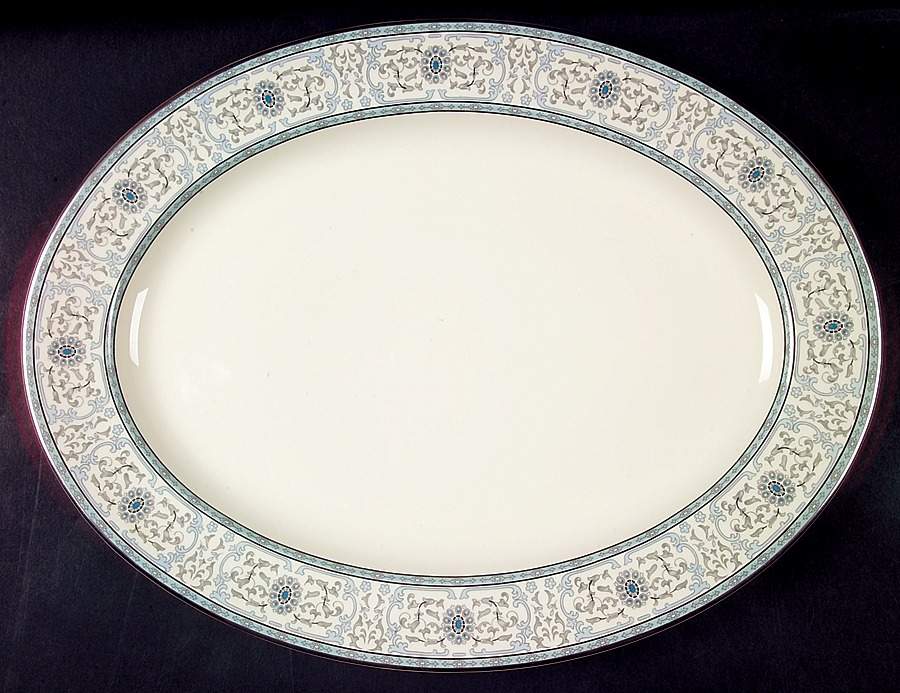 Sharnwood 16" Oval Serving Platter by Minton-1