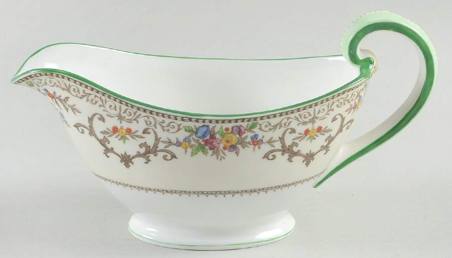 Shaftesbury Gravy Boat by Minton-1
