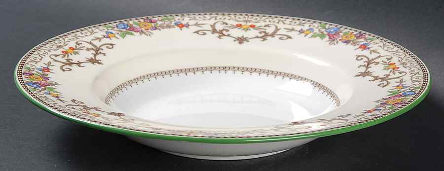 Shaftesbury Large Rim Soup Bowl by Minton-1