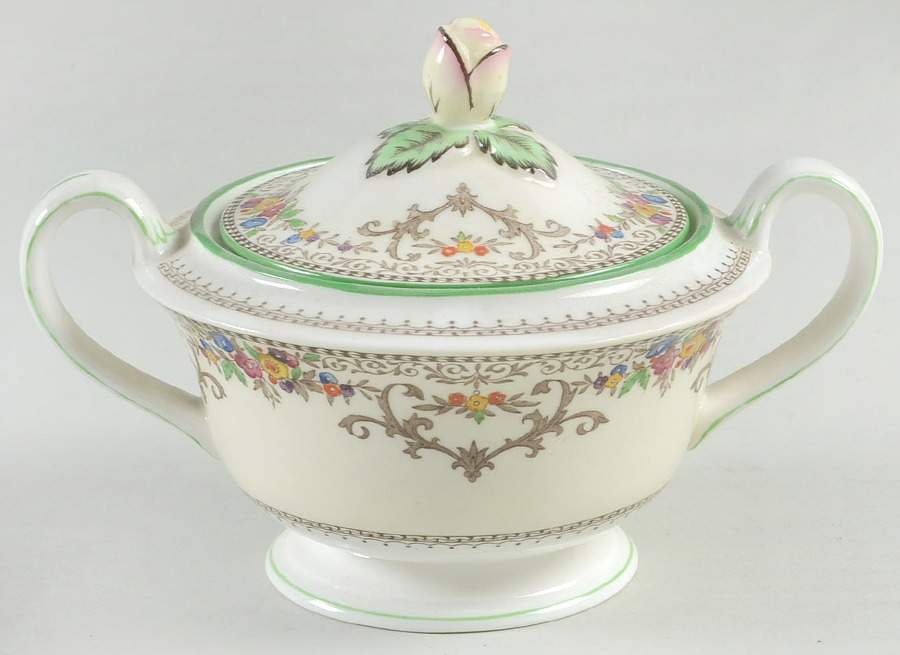 Shaftesbury Sugar Bowl & Lid by Minton-1