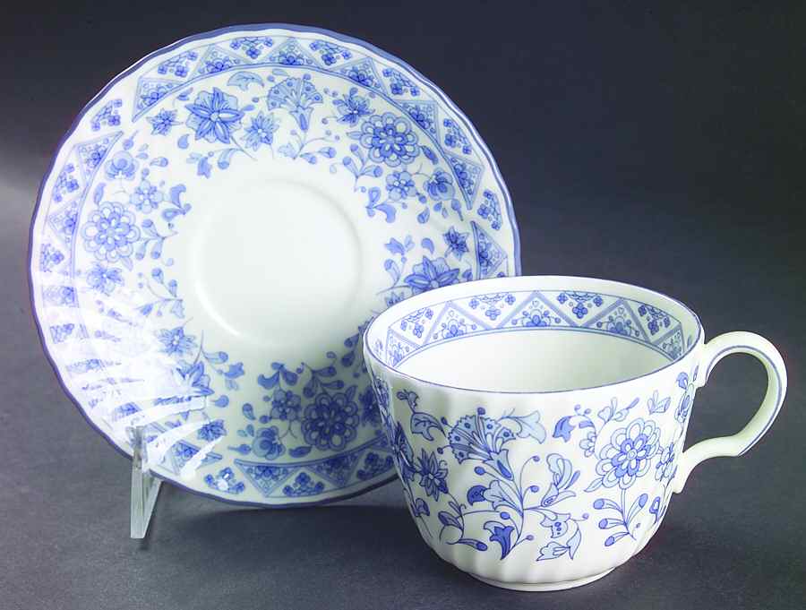 Shalimar Breakfast Cup & Saucer Set by Minton-1