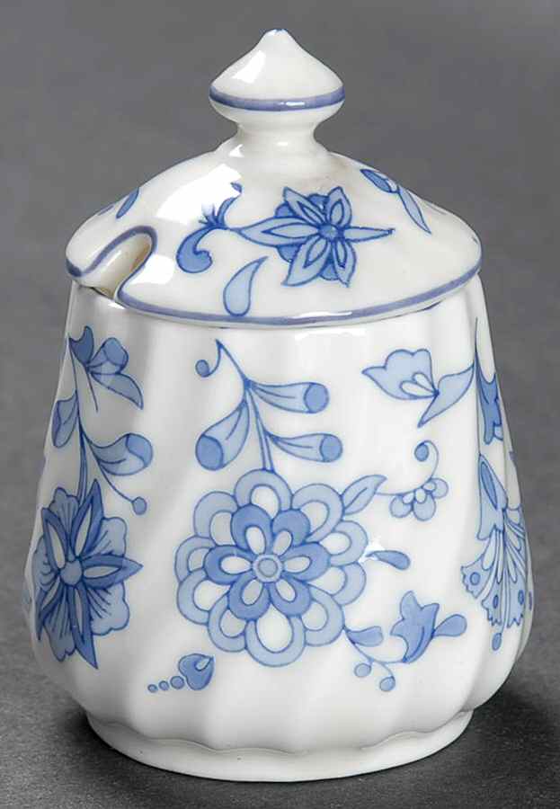 Shalimar Mustard Jar & Lid by Minton-1