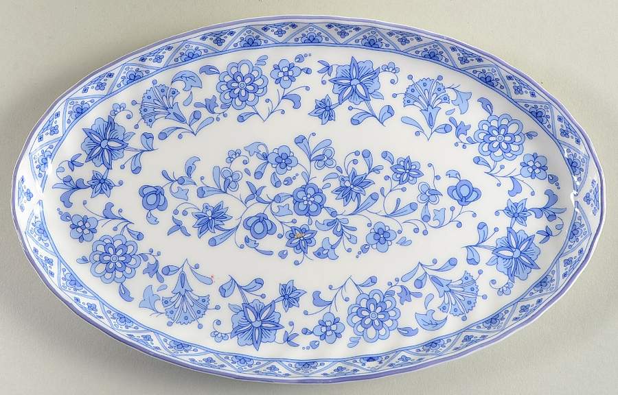 Shalimar 8" Oval Tray by Minton-1