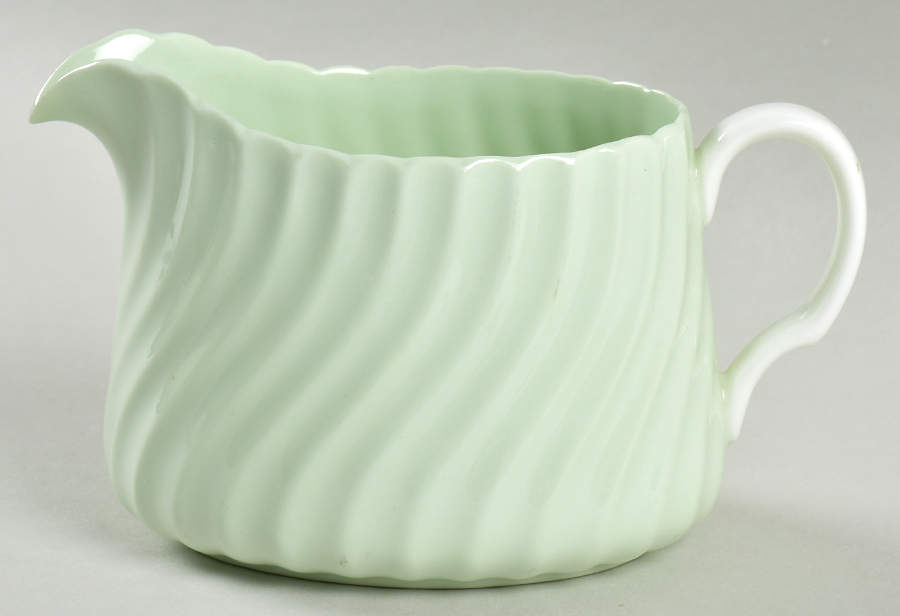 Shell Green Creamer by Minton-1