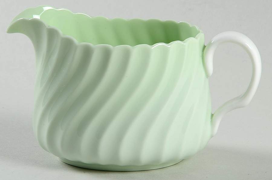 Shell Green Mini Creamer by Minton-1