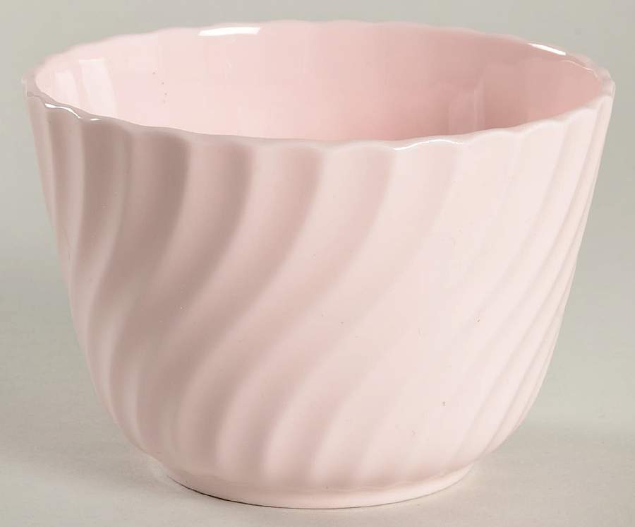 Shell Pink Mini Open Sugar Bowl by Minton-1