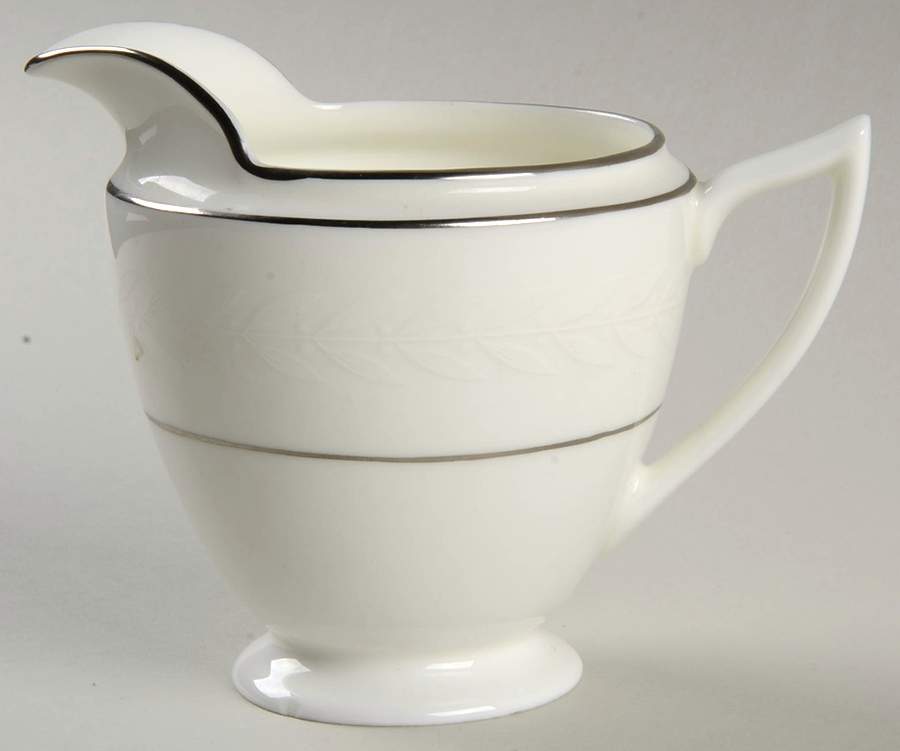 Silver Laurel Creamer by Minton-1