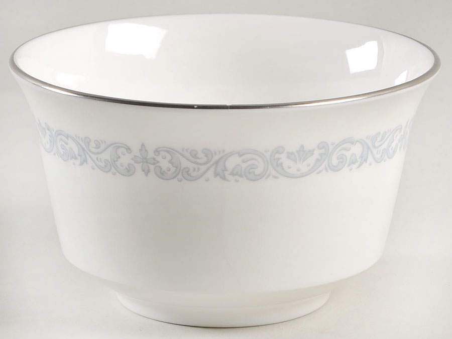Silver Scroll Open Sugar Bowl by Minton-1