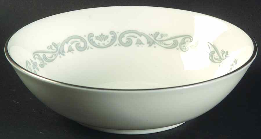 Silver Scroll Fruit/Dessert (Sauce) Bowl by Minton-1