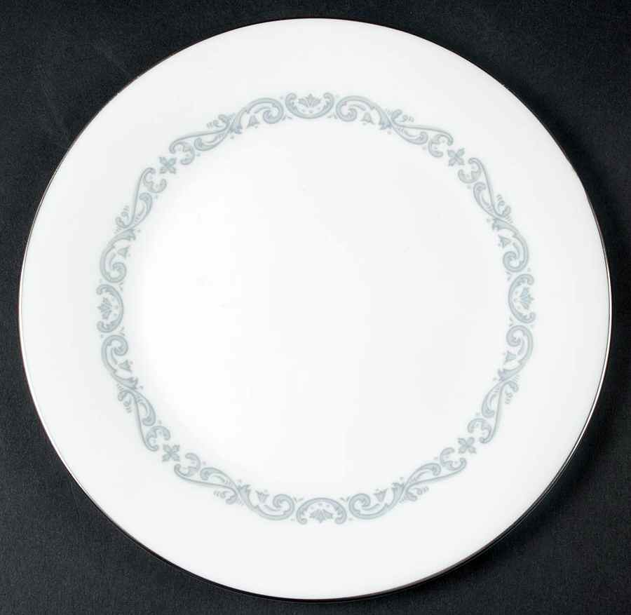 Silver Scroll Salad Plate by Minton-1