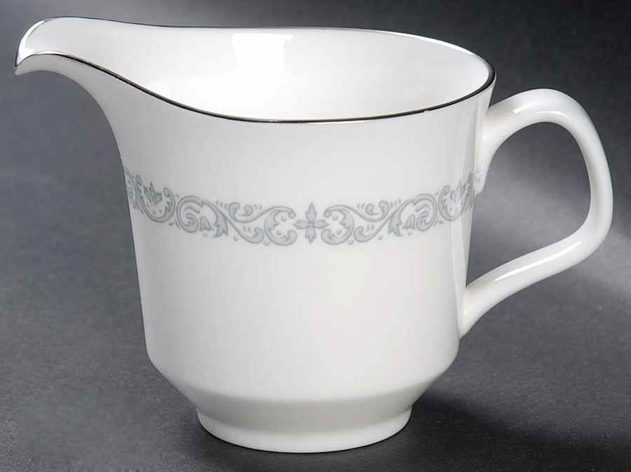 Silver Scroll Creamer by Minton-1