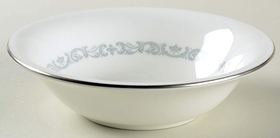 Silver Scroll Coupe Cereal Bowl by Minton-1