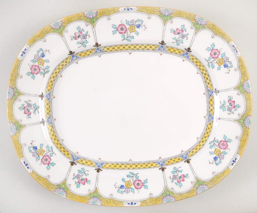 Solway 14" Oval Serving Platter by Minton-1