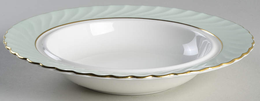 Somerset Green Round Butter No Lid by Minton-1