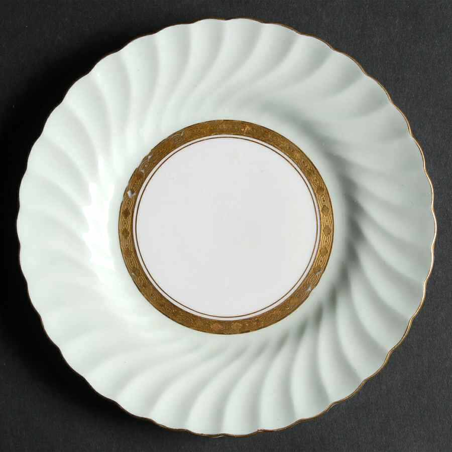 Somerset Green Bread & Butter Plate by Minton-1