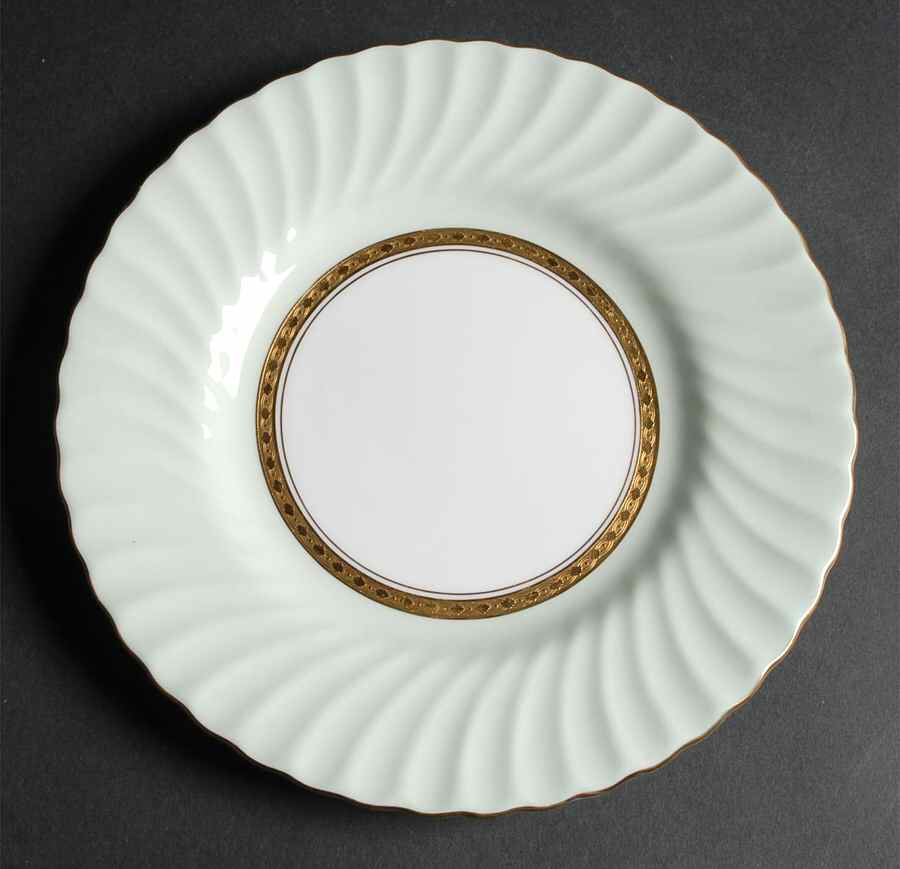 Somerset Green Luncheon Plate by Minton-1