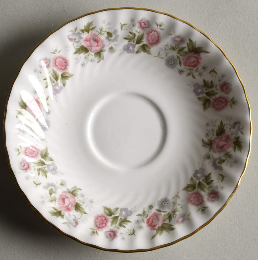 Spring Bouquet Saucer for Cream Soup Bowl by Minton-1