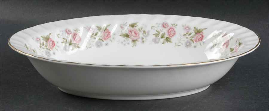 Spring Bouquet 11" Oval Vegetable Bowl by Minton-1