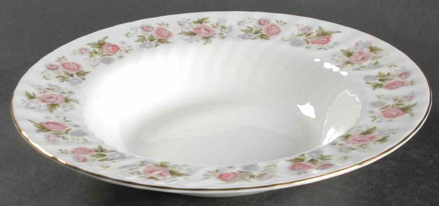Spring Bouquet Large Rim Soup Bowl by Minton-1