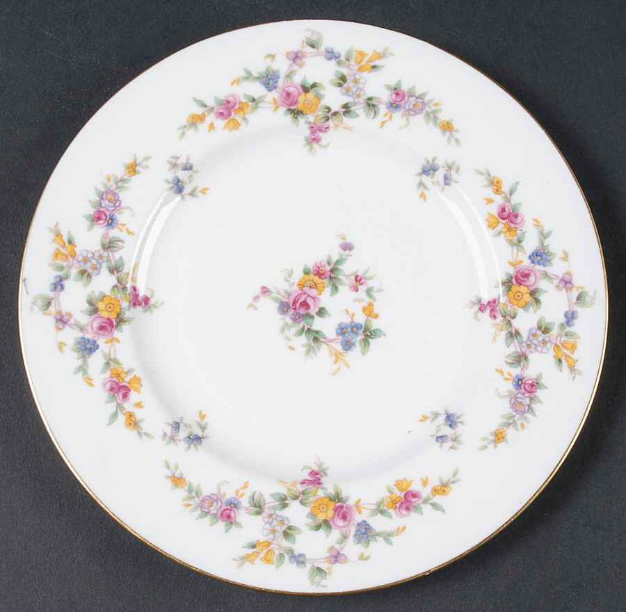 Spring Flowers Dessert/Pie Plate by Minton-1