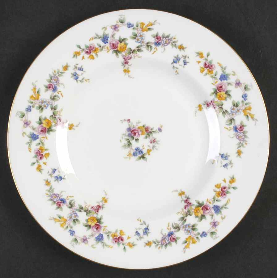 Spring Flowers Luncheon Plate by Minton-1