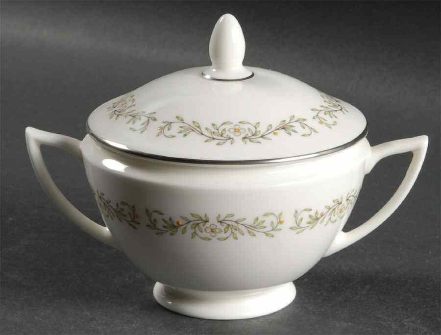 Spring Sugar Bowl & Lid by Minton-1