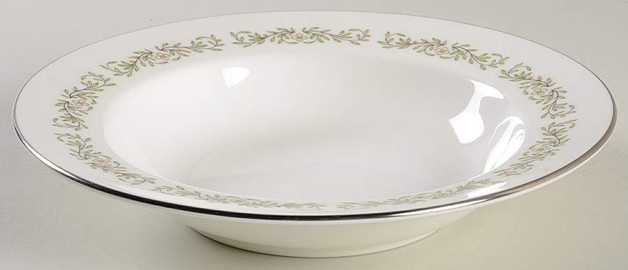 Spring Rim Soup Bowl by Minton-1