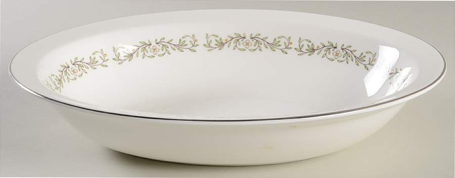 Spring 10" Oval Vegetable Bowl by Minton-1
