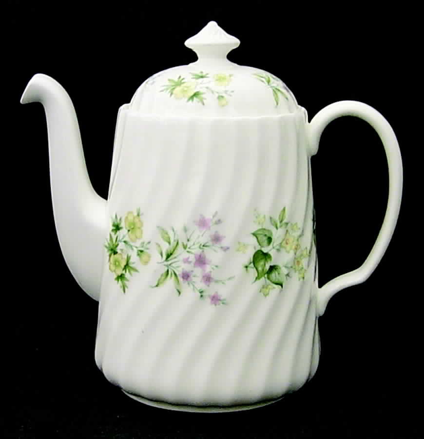 Spring Valley Coffee Pot & Lid by Minton-1