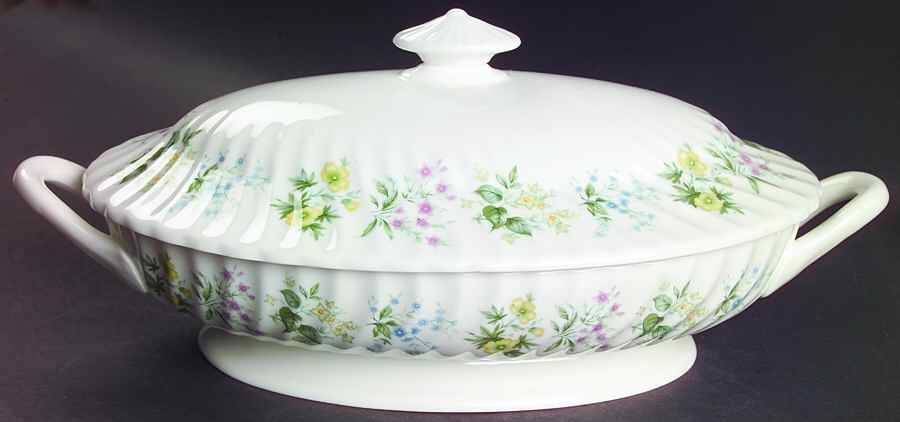 Spring Valley Oval Covered Vegetable by Minton-1
