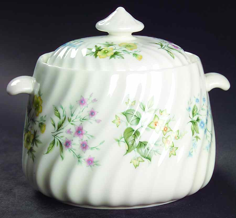 Spring Valley Sugar Bowl & Lid by Minton-1