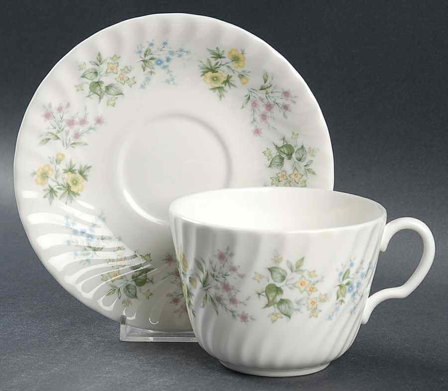 Spring Valley Oversized Cup & Saucer Set by Minton-1