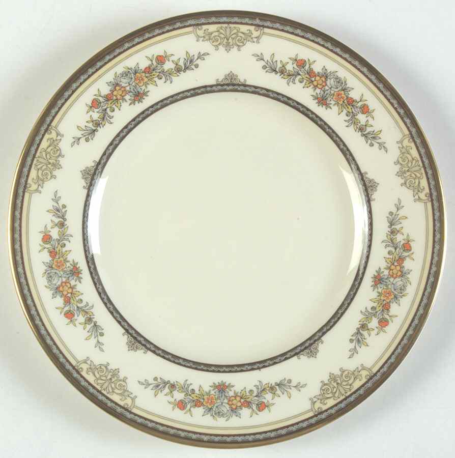 Stanwood (Gold Trim) Salad Plate by Minton-1