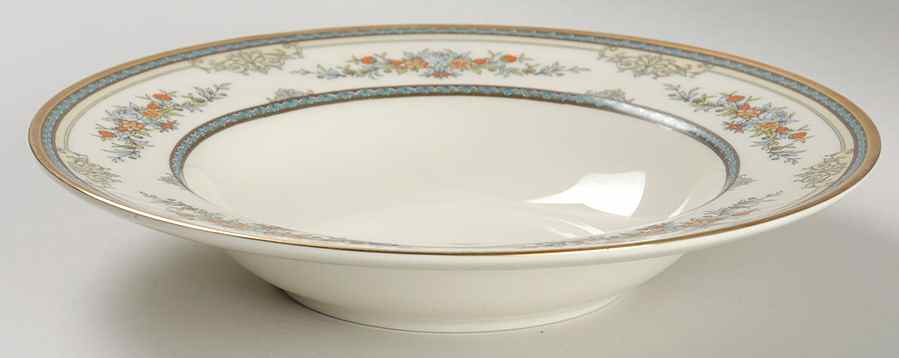 Stanwood (Gold Trim) Rim Soup Bowl by Minton-1