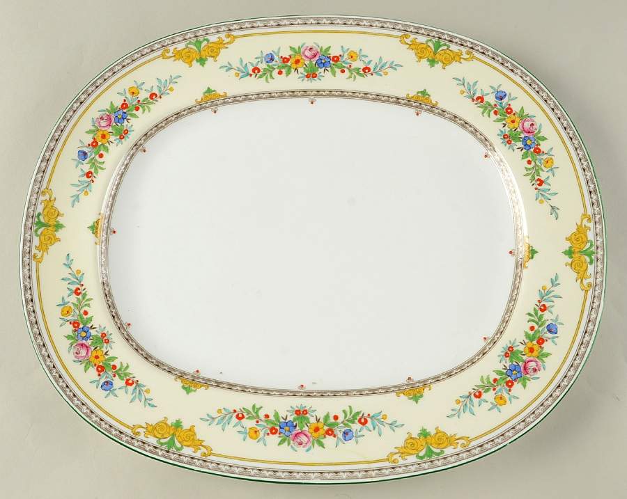 Stanwood 14" Oval Serving Platter by Minton-1