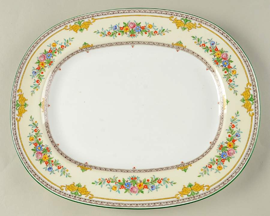 Stanwood 13" Oval Serving Platter by Minton-1