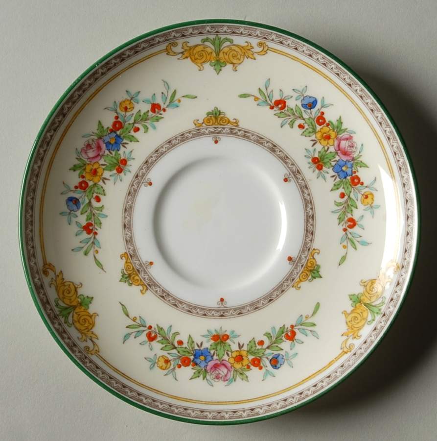 Stanwood Saucer for Footed Cup by Minton-1