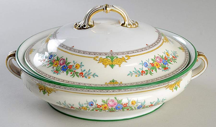Stanwood Round Covered Vegetable by Minton-1